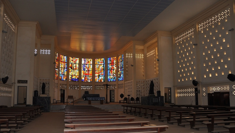 Illustration for article titled These Modernist African Churches Look Like Spaceports